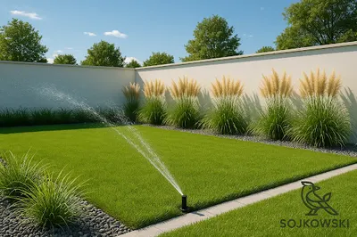 Zakładanie ogrodów, projektowanie, systemy nawadniania